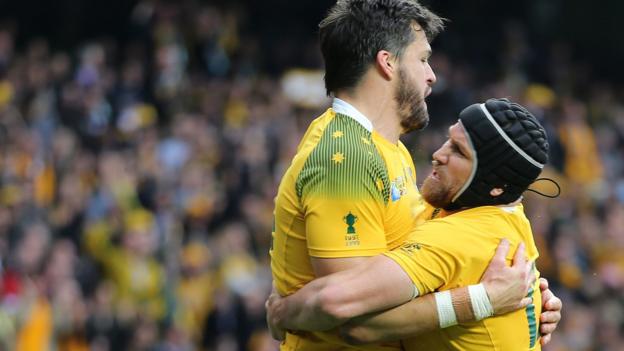 Rugby World Cup 2015: Australia Beat Scotland In Final Minute - BBC Sport