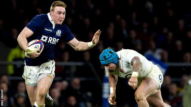 Dougie Fife played in three Six Nations matches for Scotland this year