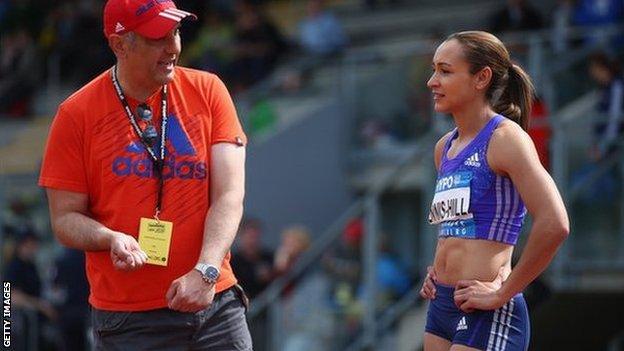 Toni Minichiello et Jessica Ennis-Hill