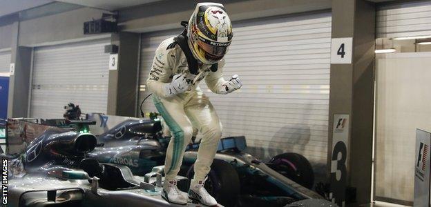 Mercedes F1 driver Lewis Hamilton
