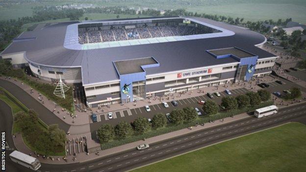 Bristol Rovers' UWE Stadium plans