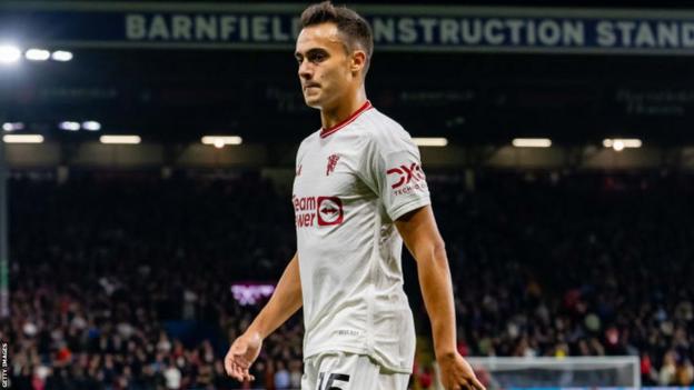 Sergio Reguilon in action for Manchester United