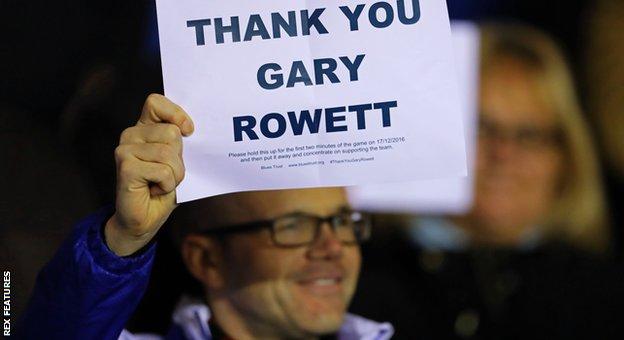 Birmingham fan thanks Gary Rowett