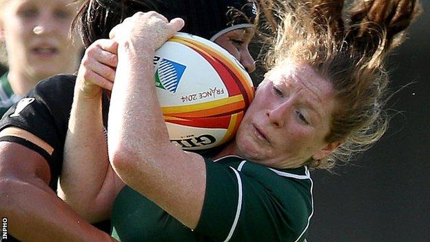 Grace Davitt played in three World Cups for Ireland