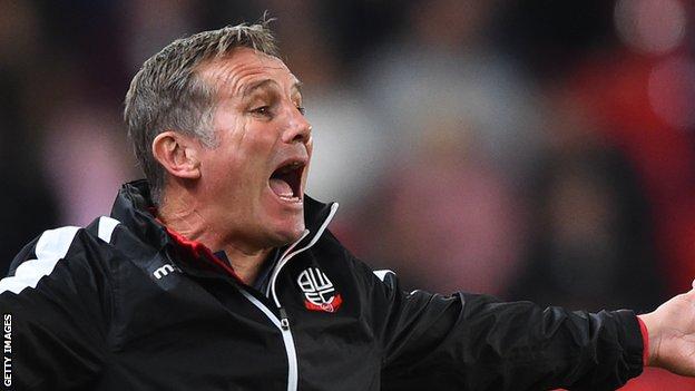 Phil Parkinson's Bolton had won just once in 19 matches and were on a winless run of 13 games prior to the win against Rotherham