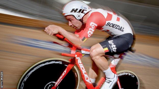 As Sir Bradley Wiggins attempts to smash the hour record - our man