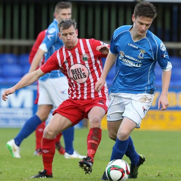 Photos from latest Irish Premiership matches - BBC Sport