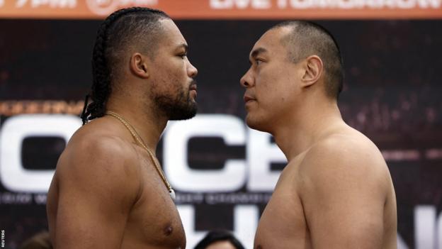 Joe Joyce faces disconnected  with Zhilei Zhang