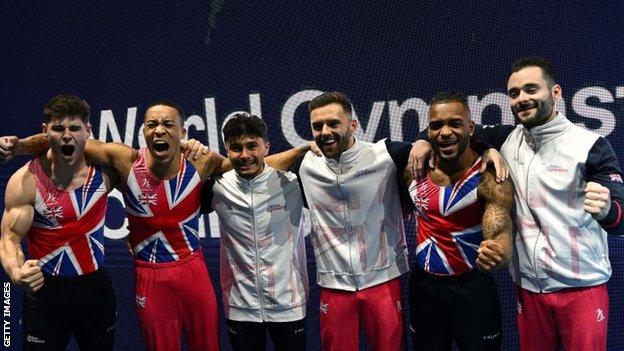 Team GB celebrate