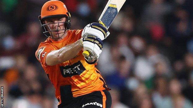 Big Bash final: Laurie Evans leads Perth Scorchers to win over Sydney ...