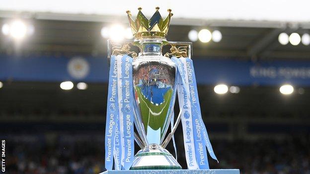 Premier League trophy