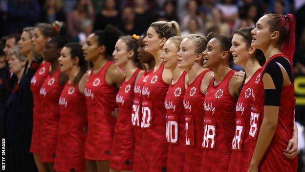 england netball jersey