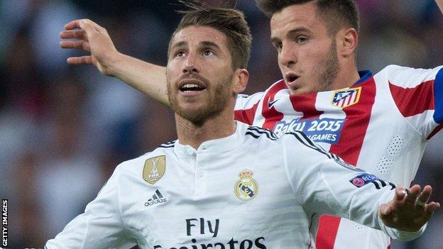 Sergio Ramos will only leave Real Madrid for Man Utd - Calderon - BBC Sport