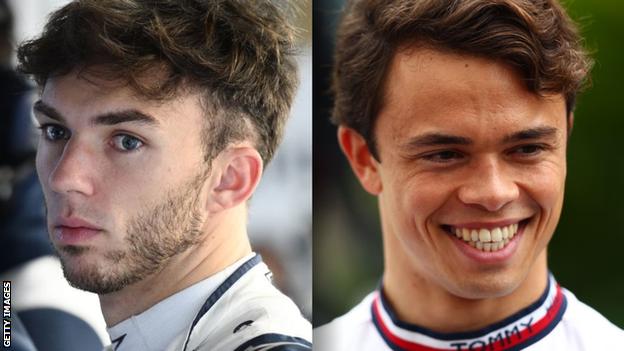 Pierre Gasly and Nyck de Vries