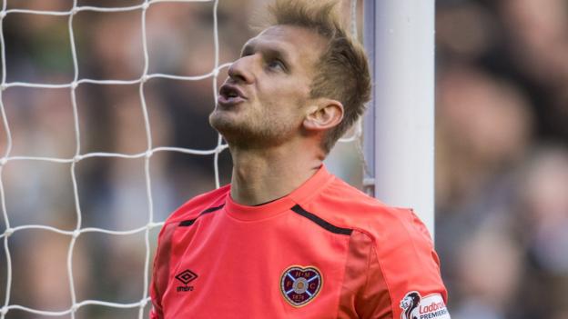 Hearts 0-3 Celtic: Goalkeeper Zdenek Zlamal says sorry to fans for semi-final error