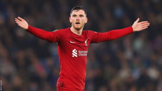 Liverpool's Andy Robertson