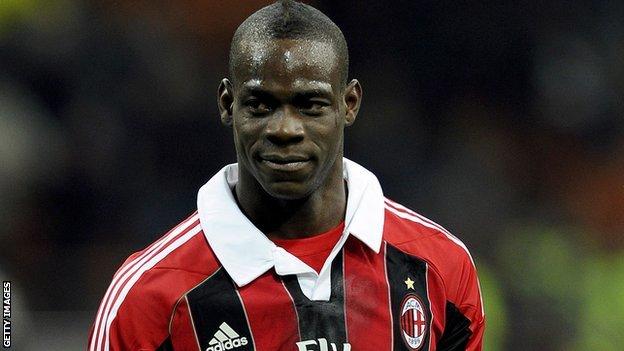 Mario Balotelli Ac Milan Official Accused Of Using Racist Language Bbc Sport 