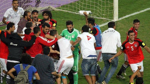 Egypt celebrate