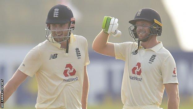 Dom Sibley and Jos Buttler