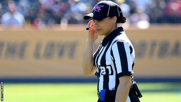 Women's History Month: NFL's first Black woman referee