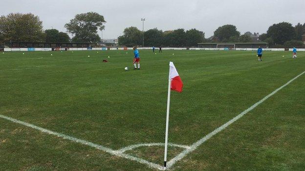 Poole Town's Tatnam Recreation Ground