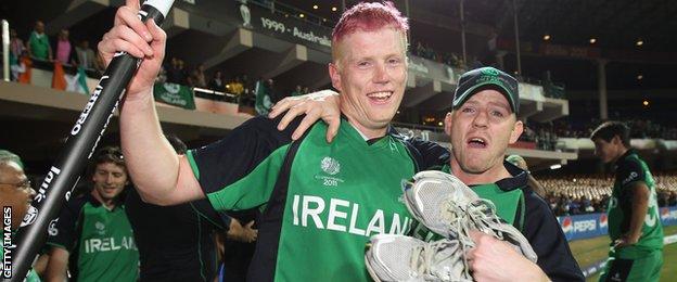 Ireland beat England in Cricket World Cup 2011