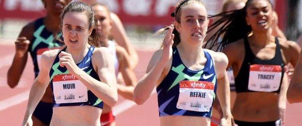 Laura Muir and Jemma Reekie