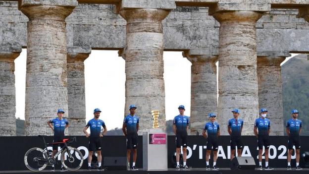 NTT Pro Cycling at the Giro d'Italia