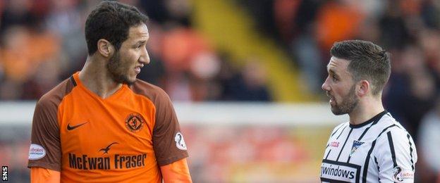 Bilel Mohsni and Nicky Clark