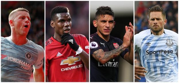 Garth Crooks' team of the week: Pogba, Barkley, Hazard - BBC Sport