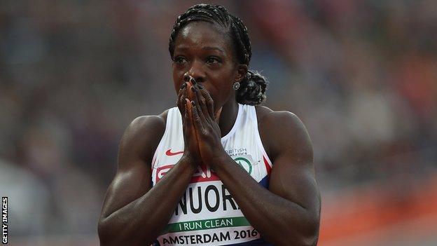 Anyika Onuora: From malaria to Olympic medallist in 10 months - BBC Sport