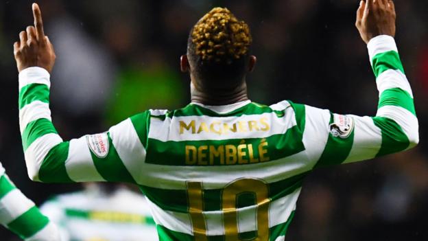 Celtic 3-1 Hearts: Moussa Dembele will not be sold this month – Rodgers