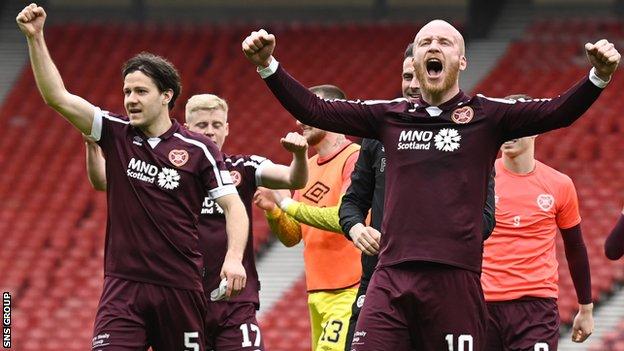 Hearts are going to their third Scottish Cup final in four years