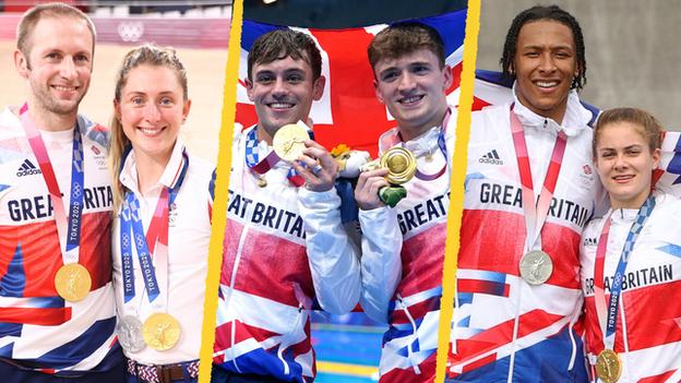Jason and Laura Kenny, Tom Daley and Matty Lee, Kye Whyte and Beth Shriever