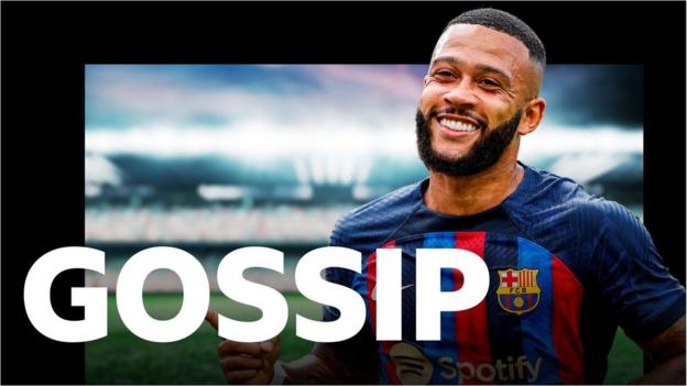 Memphis Depay gossip graphic