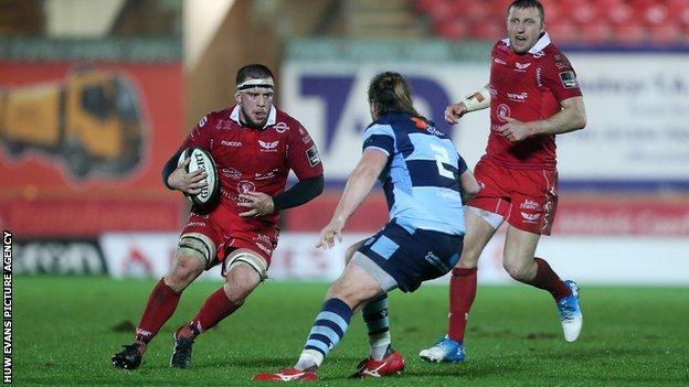 Will Boyde in action against Cardiff Blues in December 2018
