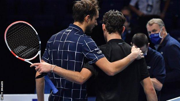 Daniil Medvedev and Dominic Thiem