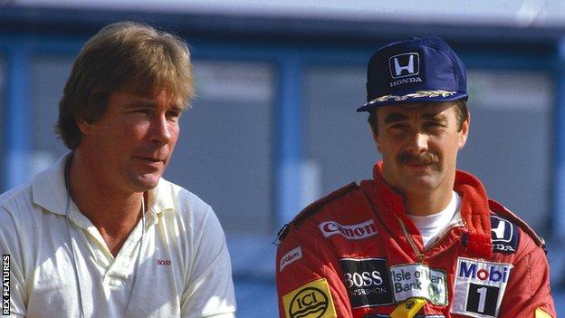 telefoon poort proza Nigel Mansell: Briton voted greatest one-time F1 champion by BBC Sport  readers - BBC Sport