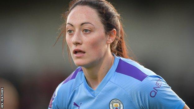Megan Campbell: Manchester City defender ruled out after tendon ...