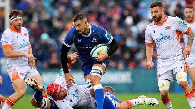 Max Deegan notched Leinster's second try at the RDS