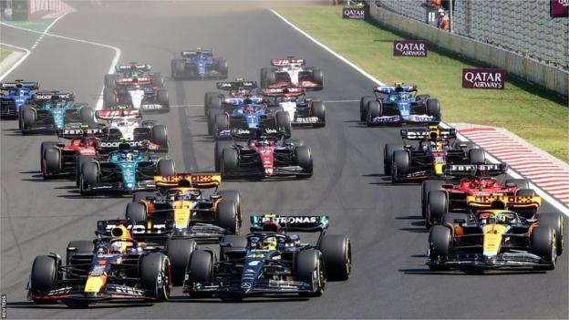 Hungarian Grand Prix start