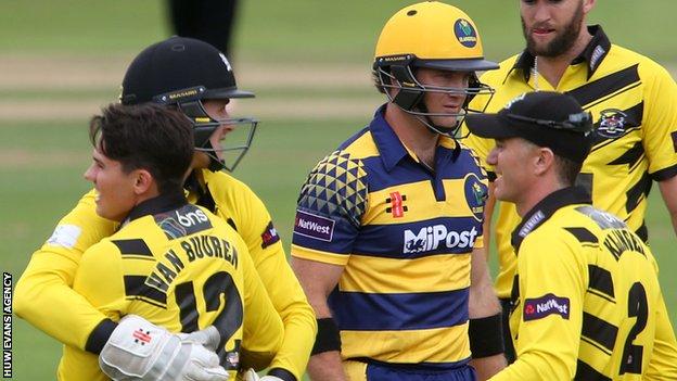 Glamorgan finished second behind Gloucestershire in the 2016 T20 South Group
