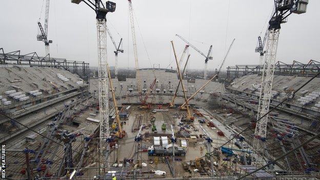 More than 120,000 attended the first two NFL games at Tottenham Hotspur  Stadium