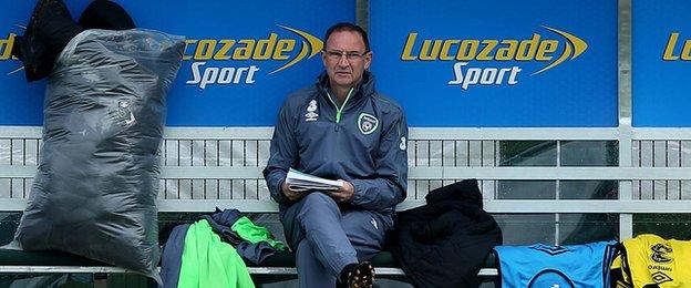 Martin O'Neill wants his Republic of Ireland players to have "no regrets" after facing world champions Germany
