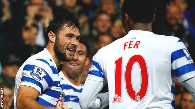 Charlie Austin and Leroy Fer