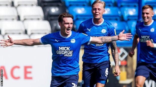 Peterborough United 3-0 Morecambe - BBC Sport