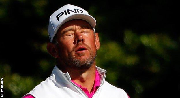 Lee Westwood finish tied second at the 2016 Masters