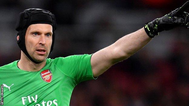 Petr Cech: Former Chelsea and Arsenal goalkeeper joins Chelmsford Chieftains  from Guildford - BBC Sport