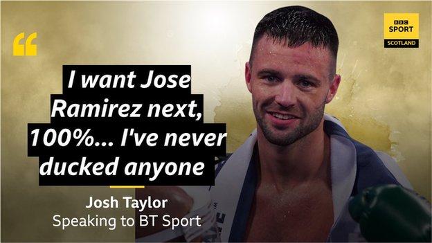 Quotes from Josh Taylor