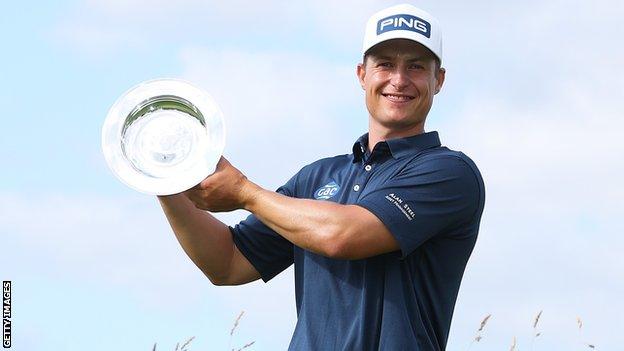 Calum Hill won the Cazoo Classic by one stroke last month for his first European Tour title